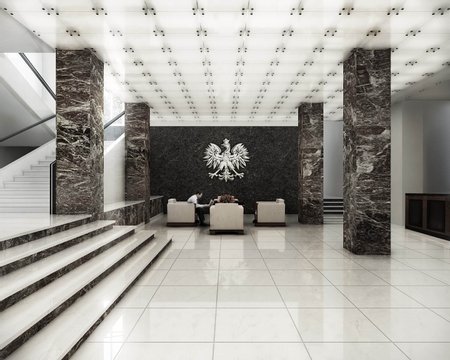 Ministerstwo Spraw Zagranicznych, projekt wnętrz